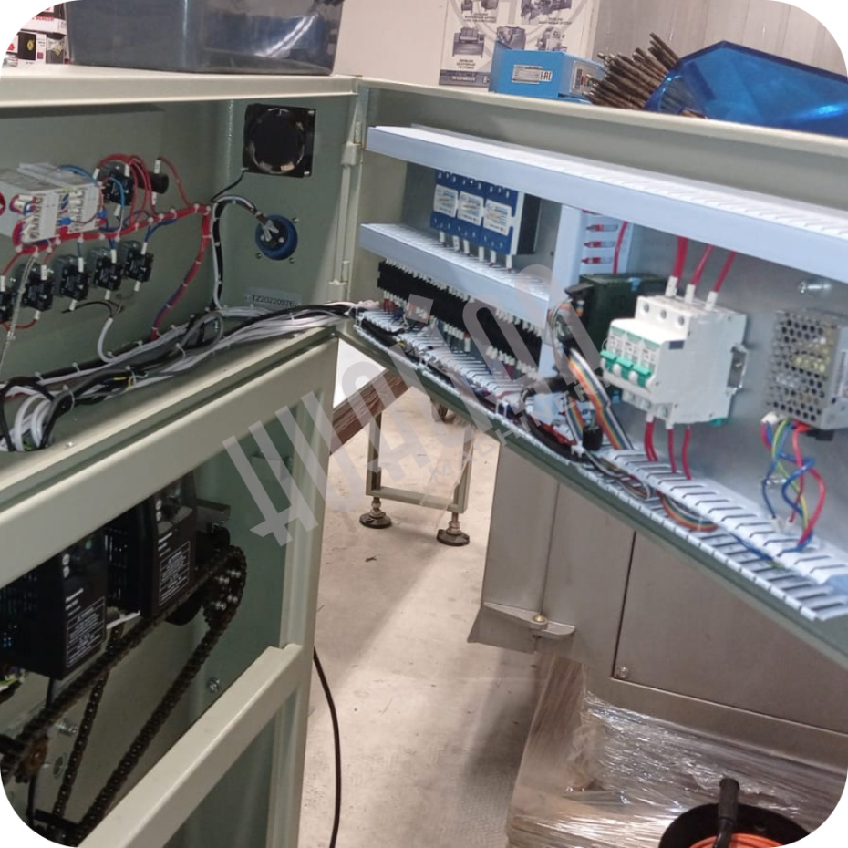 Горизонтальная упаковочная машина DXDZ-250XD NEW (W 80, S 280, рег. форм., L 120-280, H 40) (Выставочный образец) Hualian - Купить с доставкой по всей России - 6