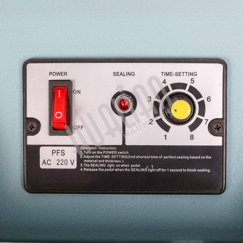 Ножной усиленный запайщик PFS-800 Hualian - Купить с доставкой по всей России - 5