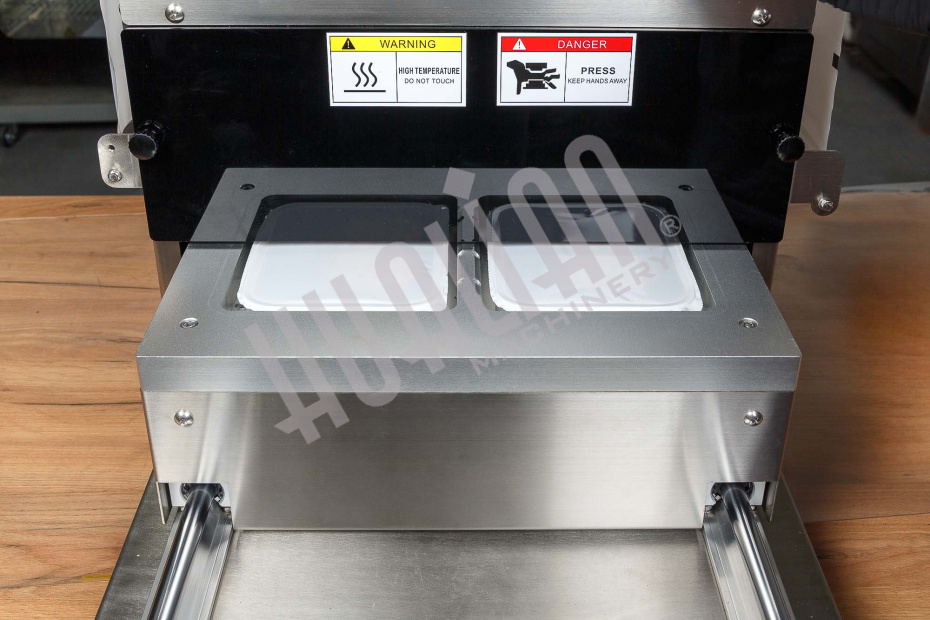 Запайщик лотков с газонаполнением EV-271 (210*148*120 мм, 2 лотка за цикл) Hualian - Купить с доставкой по всей России - 8