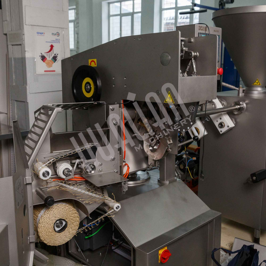 Автоматический двухскрепочный клипсатор DKJC 18/15 с наложением петли Hualian - Купить с доставкой по всей России - 4