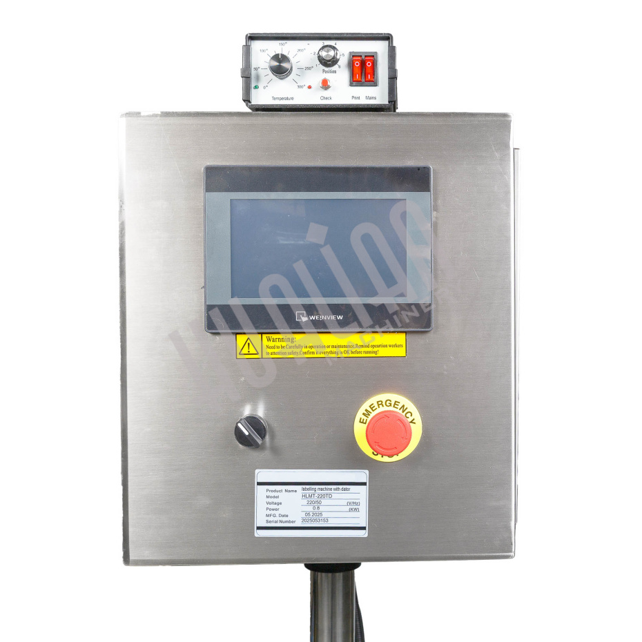 Автоматический этикетировщик для плоских поверхностей с датером HLMT-220TD Hualian - Купить с доставкой по всей России - 20