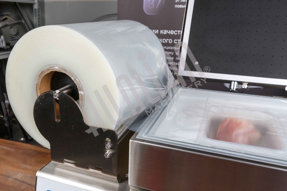 Скин-упаковочная машина HLV-300VST NEW на два лотка (глубина лотка 55 мм) Hualian - Купить с доставкой по всей России - 18