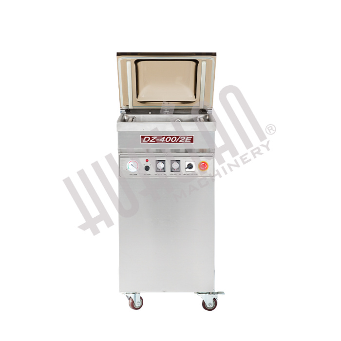 Напольный вакуумный упаковщик DZQ-400/2E (нерж., газ) Hualian - Купить с доставкой по всей России