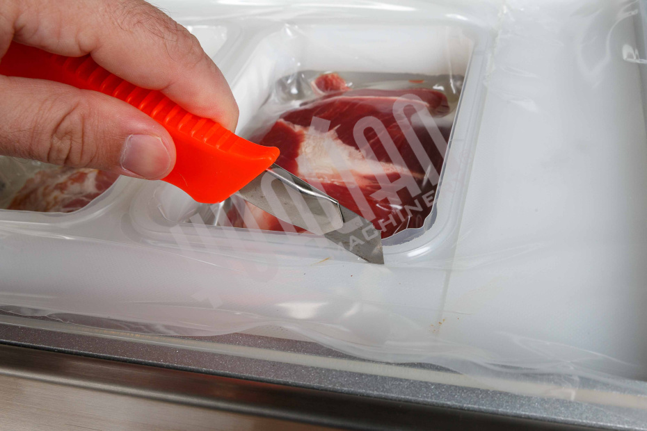 Скин-упаковочная машина HLV-300VST NEW на два лотка (глубина лотка 55 мм) Hualian - Купить с доставкой по всей России - 21