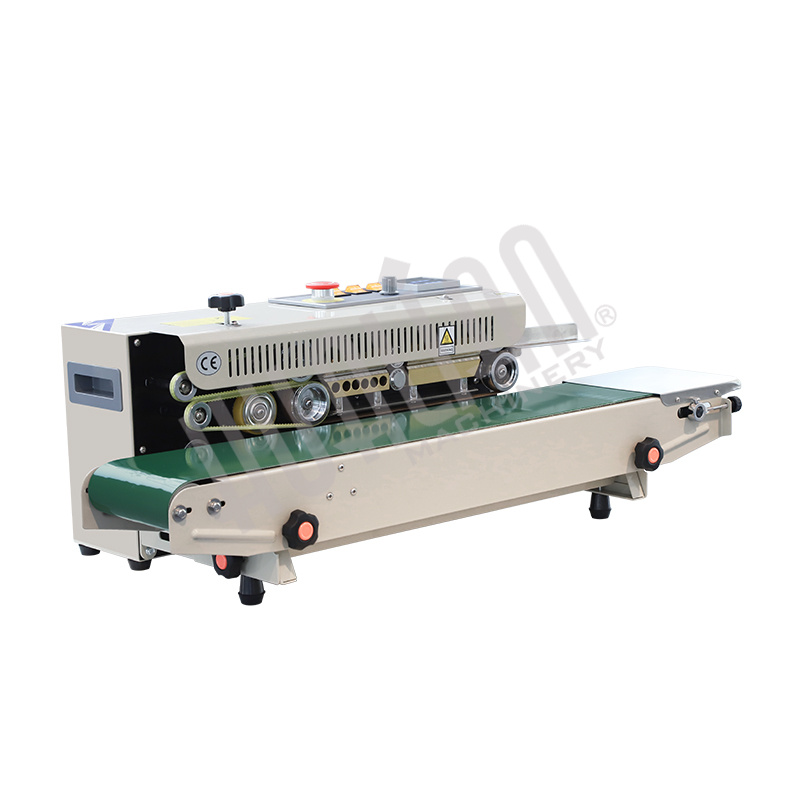 Роликовый конвейерный запайщик горизонтальный FRB-770I Hualian - Купить с доставкой по всей России - 3