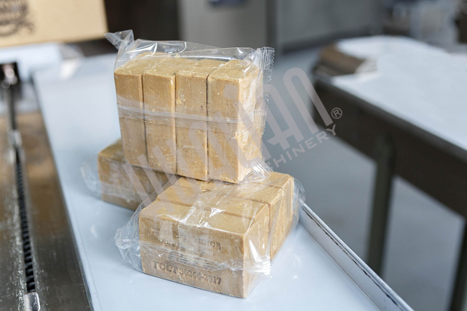 Горизонтальная упаковочная машина DXDZ-450B NEW (H-70 mm, bag L 130-450mm, S 400mm, рег. формир-ль 180 мм, транспортер попер. запайки) Hualian - Купить с доставкой по всей России - 13