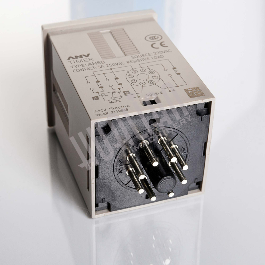 Реле времени AH5B 6 sec для для термоупаковочных аппаратов серии BSF/BSL Hualian - Купить с доставкой по всей России - 3