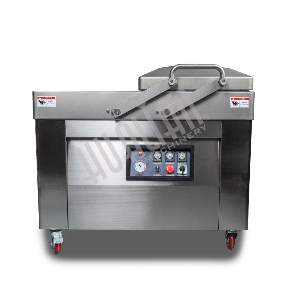 Вакуумный упаковщик HVC-410S/2A-G (DZQ-410/2SA) (нерж., газ) Hualian - Купить с доставкой по всей России