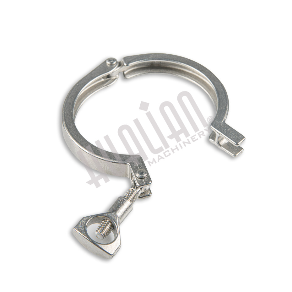 Хомут быстроразъёмного соединения CLAMP SMS 2½" (77,5 мм) Hualian - Купить с доставкой по всей России - 2