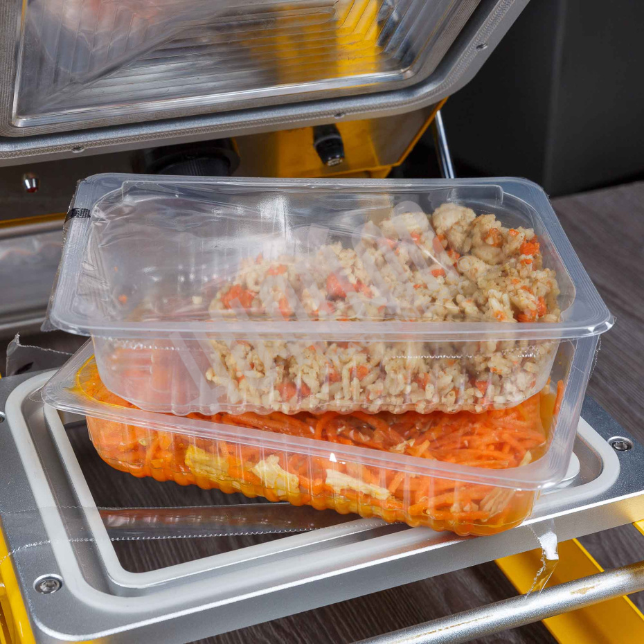 Ручной запайщик лотков HTS-210R Крашеный корпус (210*148) Hualian - Купить с доставкой по всей России - 8