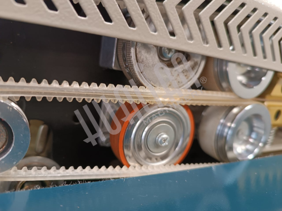 Роликовый (конвейерный) запайщик горизонтального типа DBF-900 LOW COST (Выставочный образец) Hualian - Купить с доставкой по всей России - 11