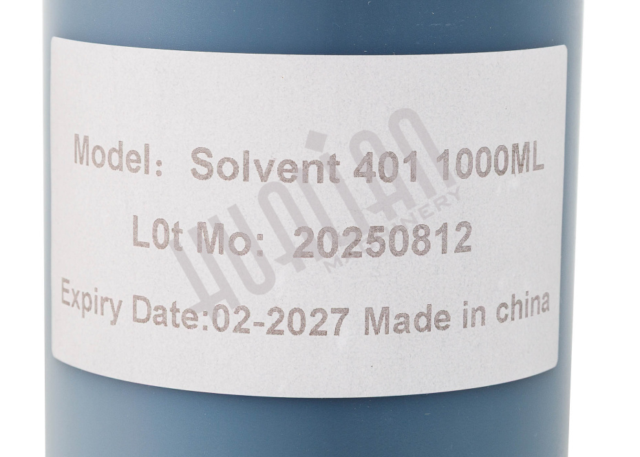 Растворитель 401 для каплеструйного принтера HL-A470 (1000 мл) Hualian - Купить с доставкой по всей России - 2