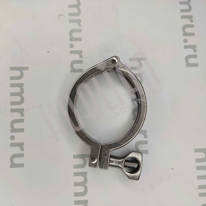 Хомут быстроразъёмного соединения CLAMP SMS 2" (64 мм) Hualian - Купить с доставкой по всей России