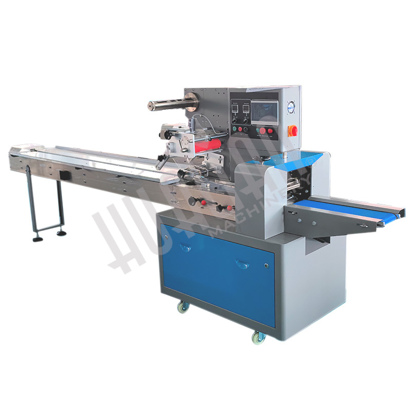 Горизонтальная упаковочная машина DXDZ-250B NEW (2 ножа, bag L 65-190 mm, S 200 mm, H-40 mm) Hualian - Купить с доставкой по всей России