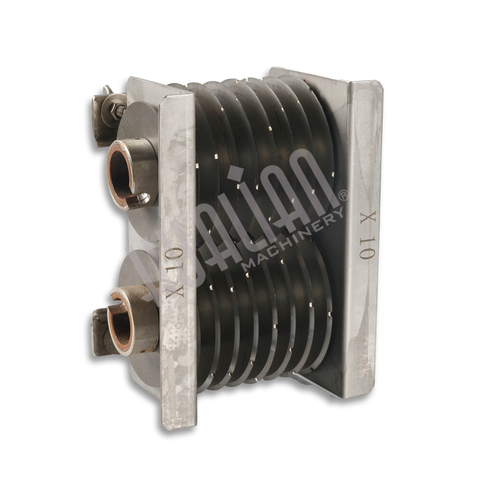 Комплект ножей для производственного слайсера MC-250 (10 мм) Hualian - Купить с доставкой по всей России