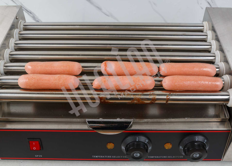 Роликовый гриль для хот-догов HHD-05 Hualian - Купить с доставкой по всей России - 5
