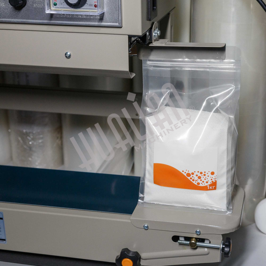 Роликовый (конвейерный) запайщик вертикального типа DBF-900V LOW COST Hualian - Купить с доставкой по всей России - 4