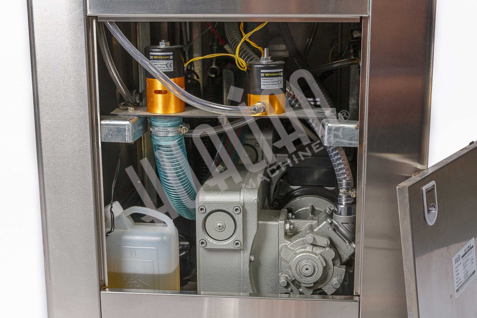 Напольная двухкамерная вакуум-упаковочная машина DZ-500/2SB SS (нерж.) Hualian - Купить с доставкой по всей России - 7