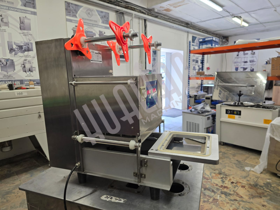 Автоматический запайщик лотков HL-95A (227*178) SS (Выставочный образец) Hualian - Купить с доставкой по всей России - 2