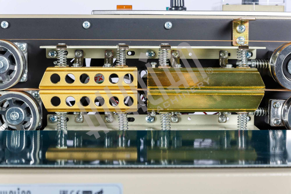 Роликовый (конвейерный) запайщик горизонтального типа DBF-900 LOW COST Hualian - Купить с доставкой по всей России - 8