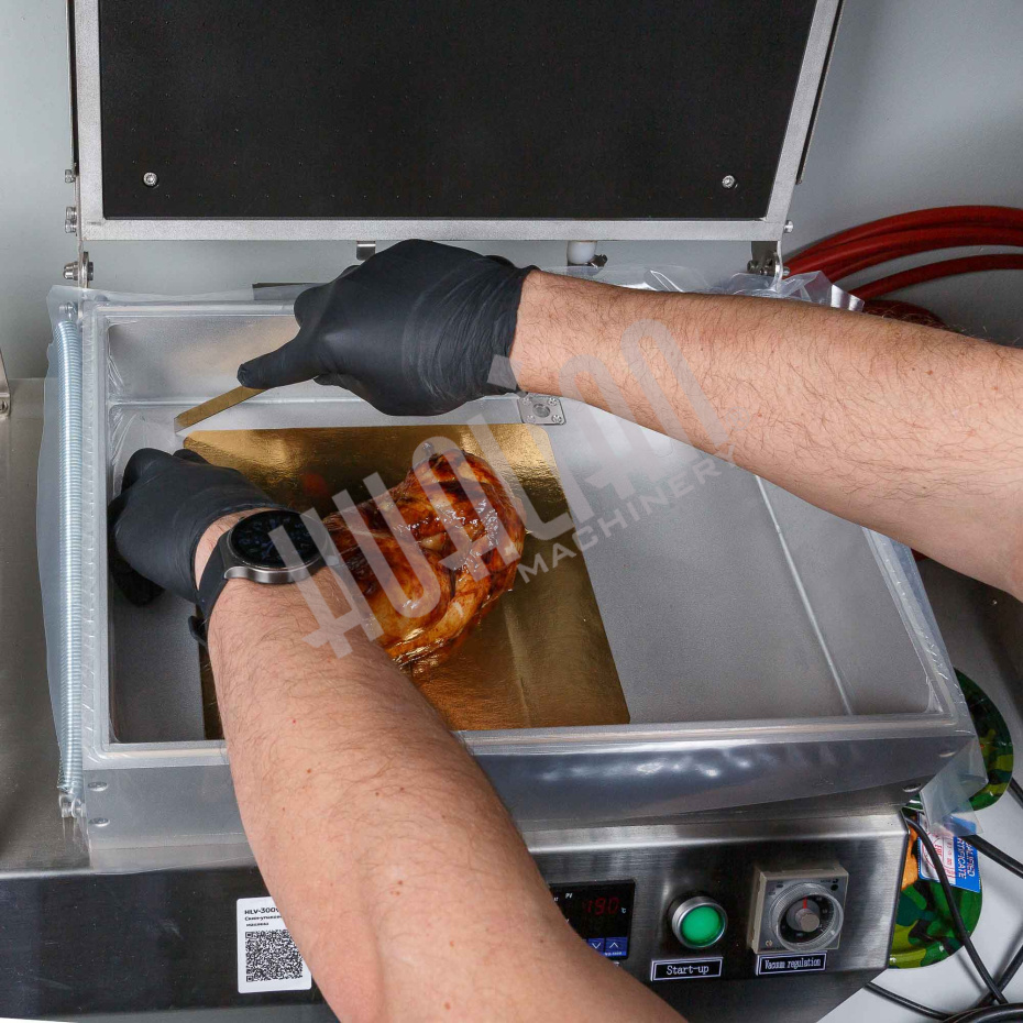 Ручной вакуумный пищевой скин-упаковщик HLV-300VST (глубина лотка 55 мм,2 лотка) PREMIUM Hualian - Купить с доставкой по всей России - 24