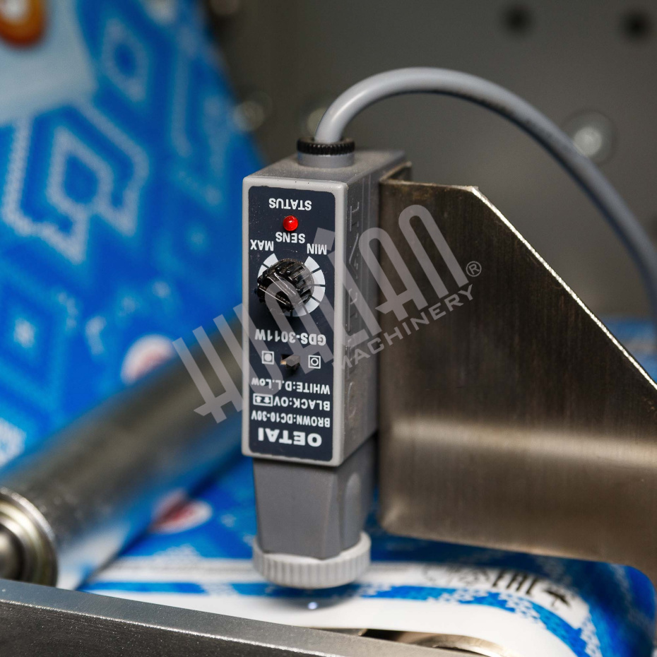 Автоматическая горизонтальная упаковочная машина DXDZ-250D NEW (1 нож, bag L 120-280mm, S 250mm, H - 40 mm) Hualian - Купить с доставкой по всей России - 15