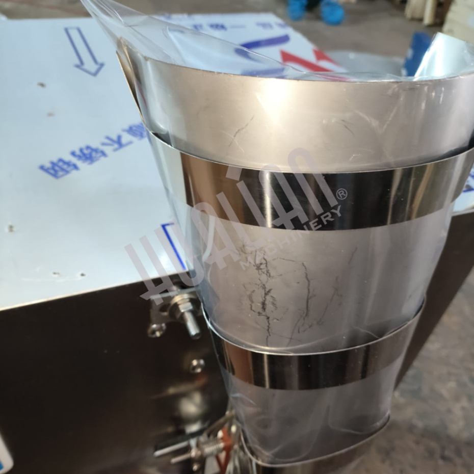 Автоматическая фасовочно-упаковочная машина DXDK-1000 NEW (Выставочный образец) (пакет-подушка,W пленки 300 м Hualian - Купить с доставкой по всей России - 7