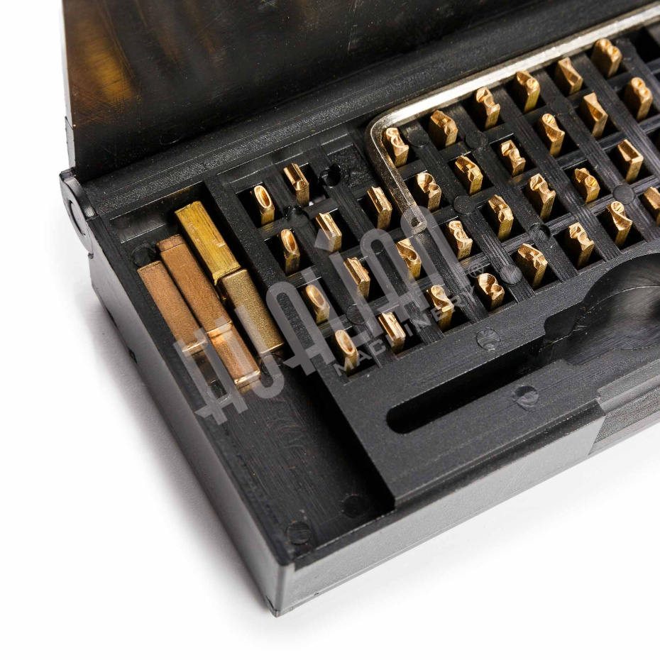 Комплект литер для DY-8B (PFS-C, 2*4*15 мм) Hualian - Купить с доставкой по всей России - 3