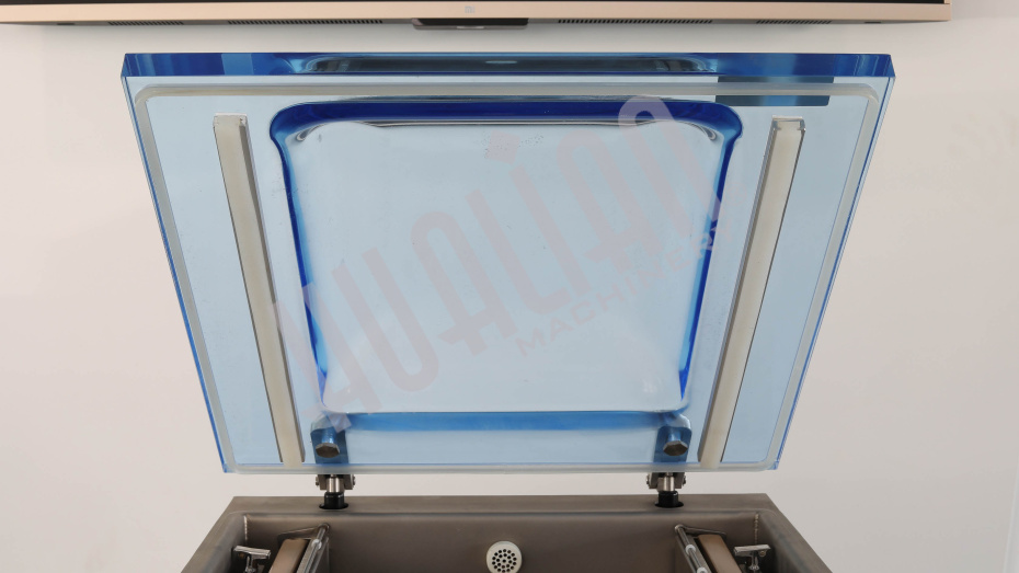 Настольный вакуумный упаковщик HVC-510T/2A-G (нерж., газ) Hualian - Купить с доставкой по всей России - 6