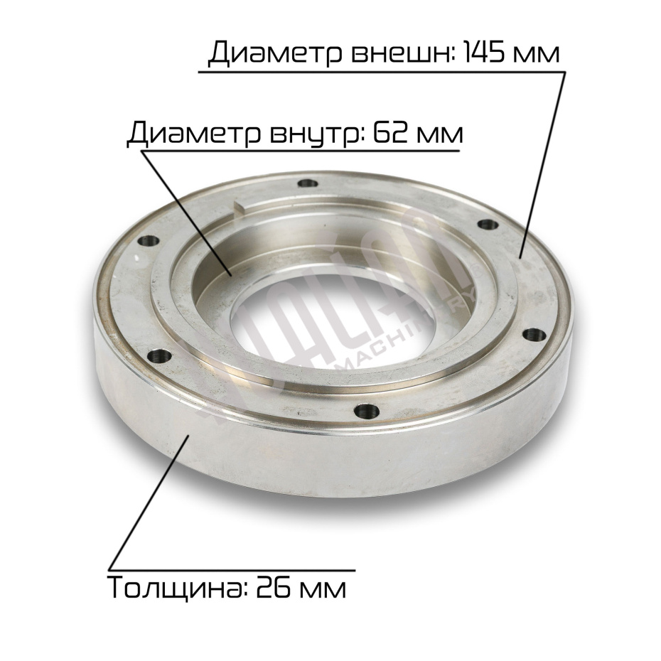 Фланец вала ножей передний для ZB-80II Hualian - Купить с доставкой по всей России - 2