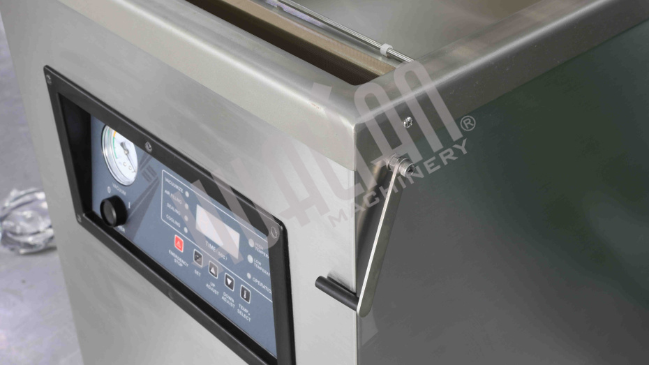 Напольный вакуумный упаковщик DZQ-400DC (нерж., газ) Hualian - Купить с доставкой по всей России - 7