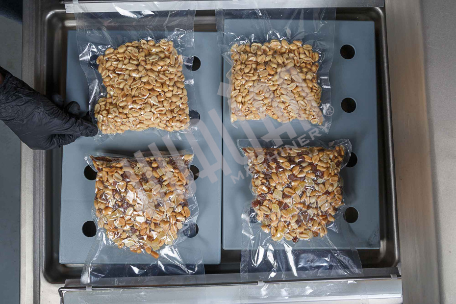 Напольная двухкамерная вакуум-упаковочная машина DZ-500/2SB SS (нерж.) Hualian - Купить с доставкой по всей России - 15