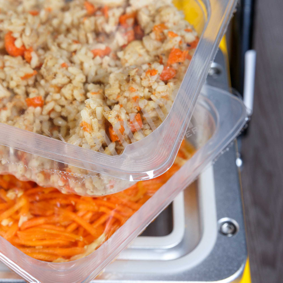 Ручной запайщик лотков HTS-210R Крашеный корпус (210*148) Hualian - Купить с доставкой по всей России - 10