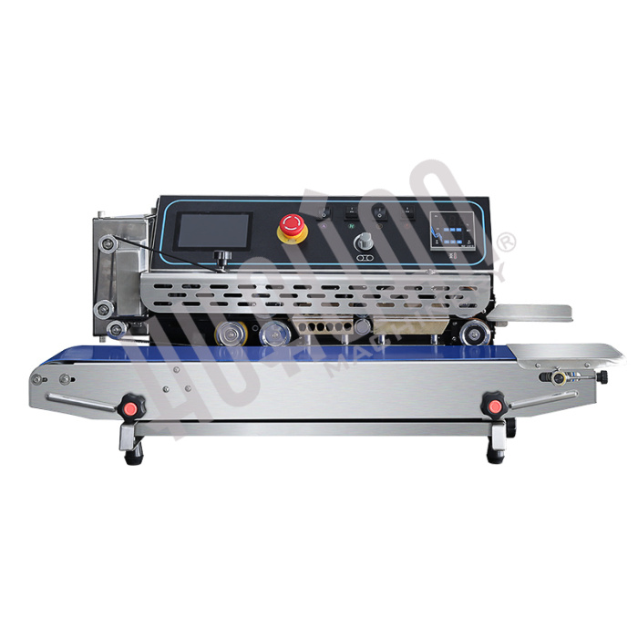 Горизонтальный конвейерный запайщик FRP-770I SS (нерж, каплеструйный принтер) Hualian - Купить с доставкой по всей России