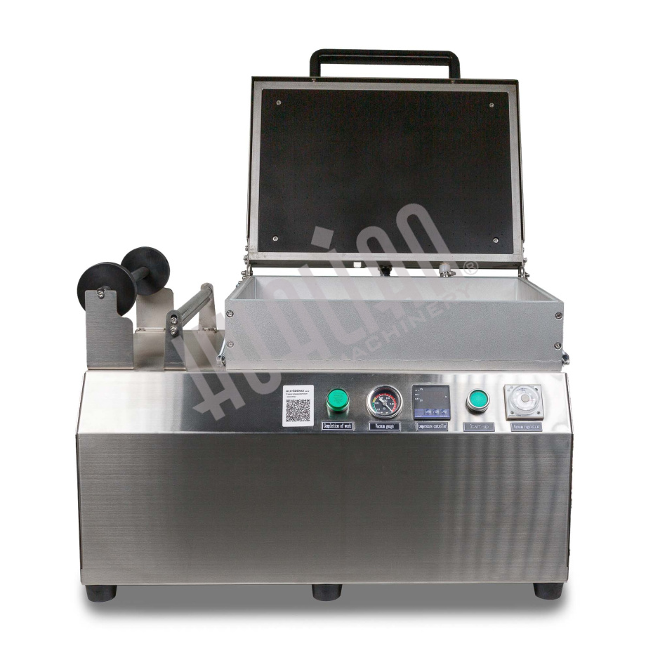 Ручной вакуумный пищевой скин-упаковщик HLV-300VST (глубина лотка 55 мм,2 лотка) PREMIUM Hualian - Купить с доставкой по всей России - 7