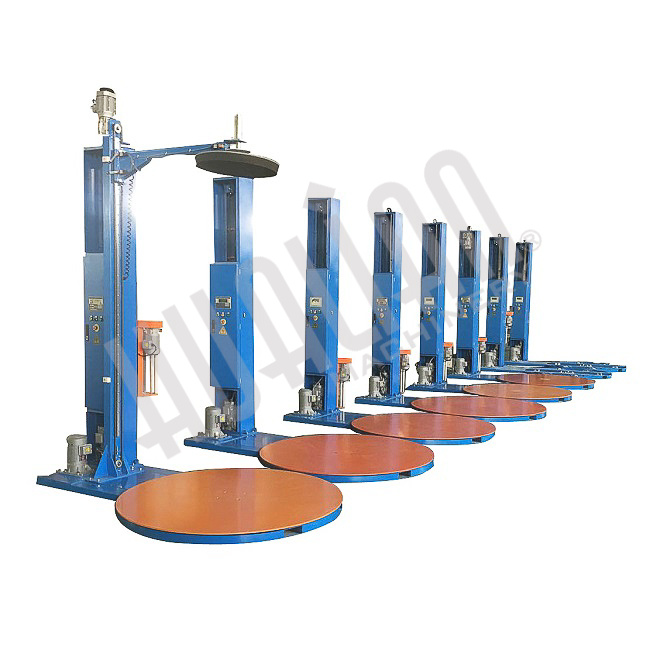 Паллетоупаковщик (с моторизированной кареткой с престрейчем и прижимом) HL-1650P Hualian - Купить с доставкой по всей России - 4