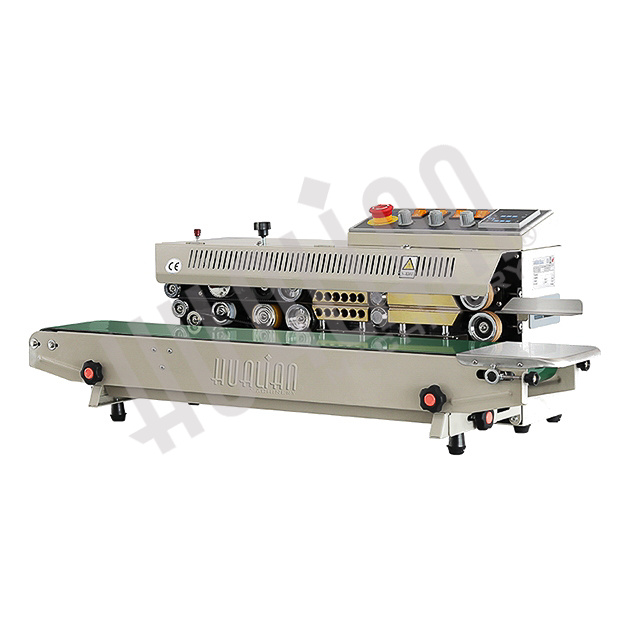 Роликовый конвейерный запайщик горизонтальный FRBM-810I SS (нерж.) Hualian - Купить с доставкой по всей России - 3