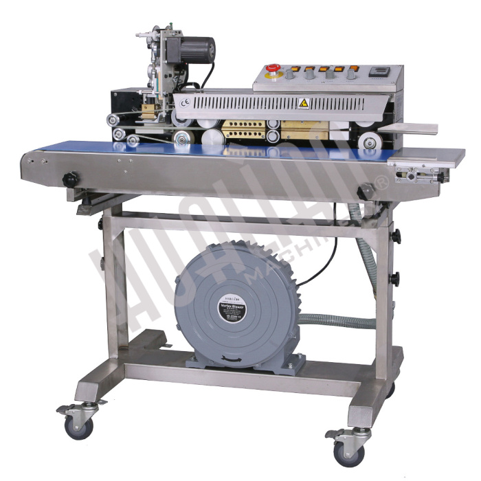 Роликовый конвейерный запайщик FRSC-1010III SS (нерж.) Hualian - Купить с доставкой по всей России