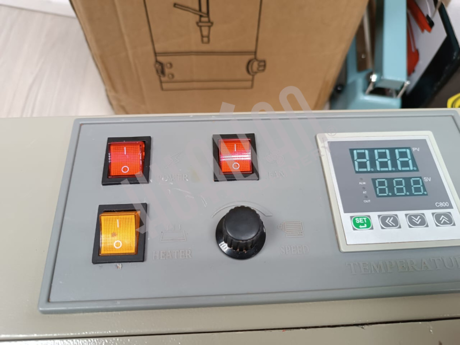 Роликовый (конвейерный) запайщик горизонтального типа DBF-900 LOW COST (Выставочный образец) Hualian - Купить с доставкой по всей России - 13