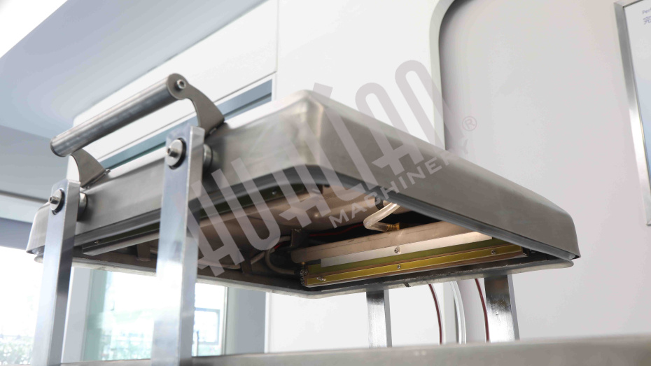 Напольная двухкамерная вакуум-упаковочная машина DZ-400/2SB SS (нерж.) Hualian - Купить с доставкой по всей России - 15