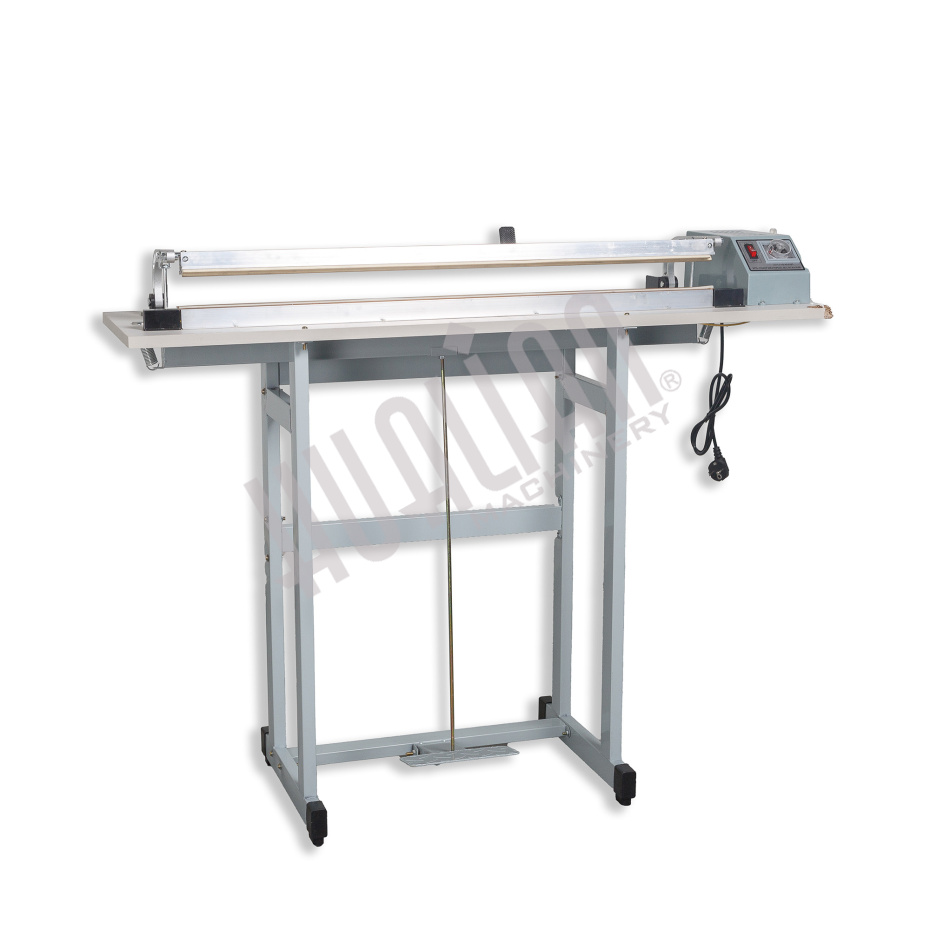 Ножной импульсный запайщик с обрезкой SFTD-800 (Выставочный образец) Hualian - Купить с доставкой по всей России