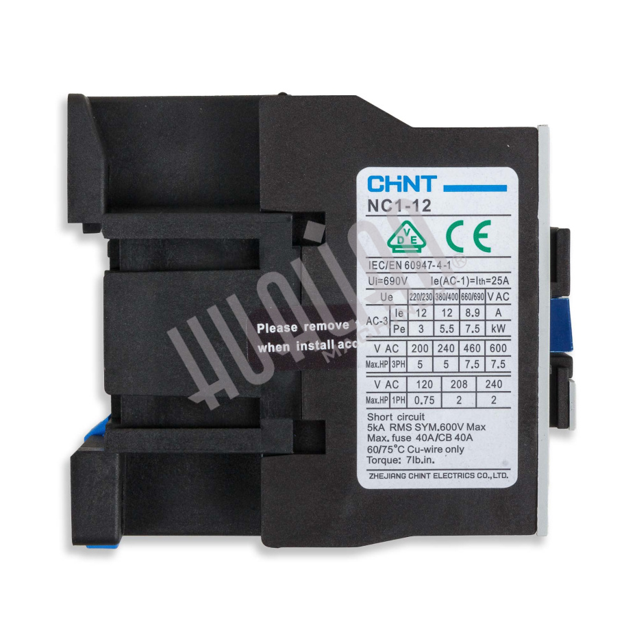 Контактор NC1-1210 12A 24B/AC3 1HO 50 Гц(CHINT) Hualian - Купить с доставкой по всей России - 6