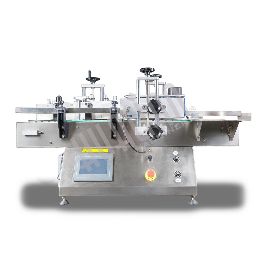 Автоматический этикетировщик для круглой тары с датером HLMT-130D Hualian - Купить с доставкой по всей России - 2