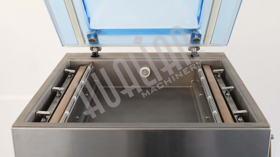 Настольный вакуумный упаковщик HVC-410T/2A-G (нерж., газ) Hualian - Купить с доставкой по всей России - 4