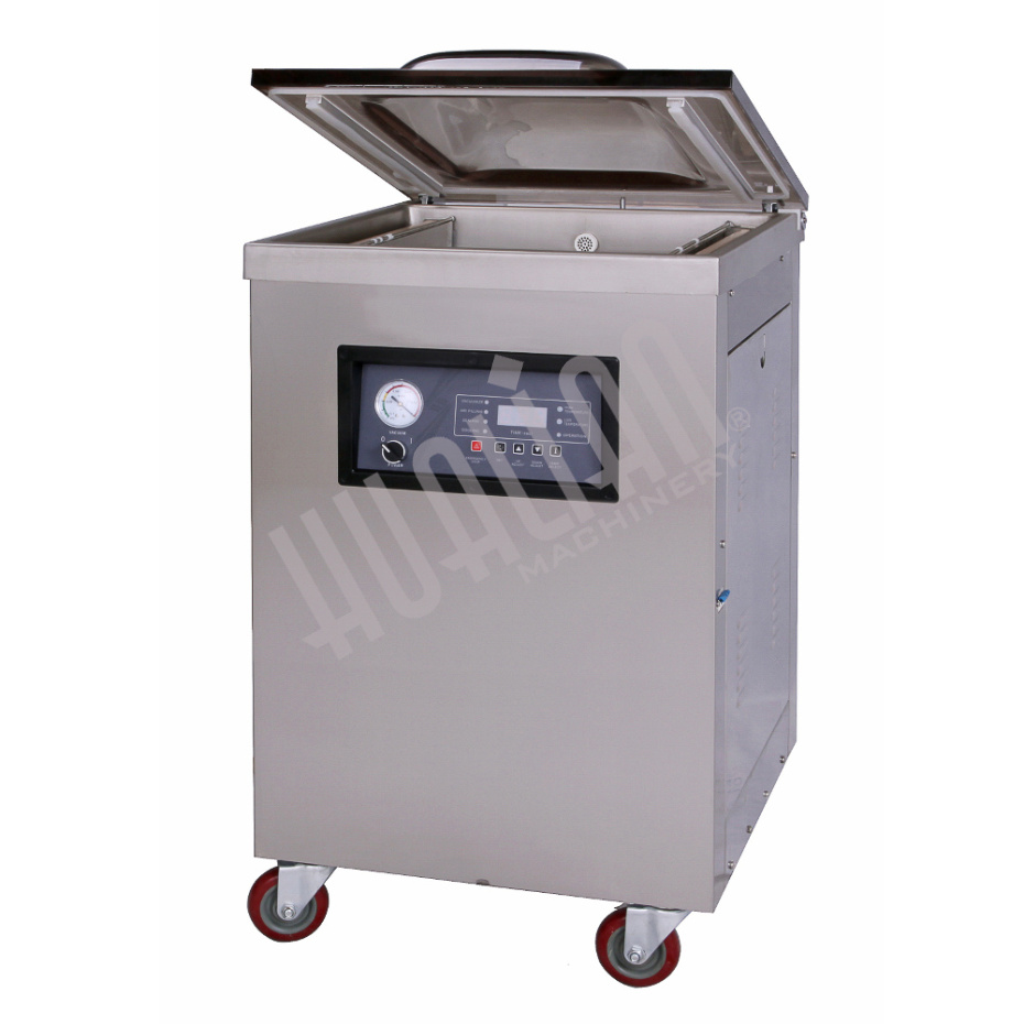 Напольный вакуумный упаковщик HVC-510F/2A-G (нерж., газ) Hualian - Купить с доставкой по всей России