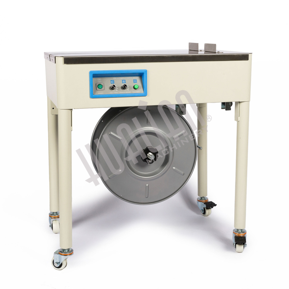 Полуавтоматическая стрейпинг-машина (открытый стол) KZB-10T  Hualian - Купить с доставкой по всей России - 3