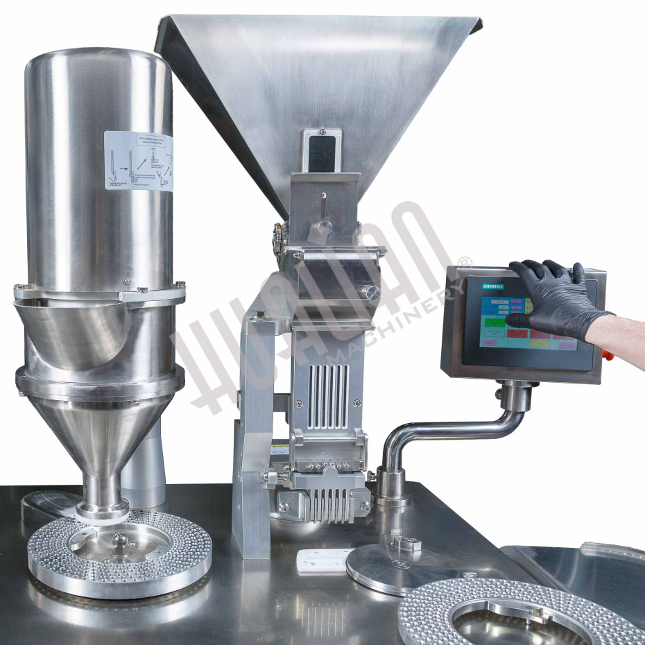 Полуавтоматическая машина для наполнения капсул CGN208-DE (капсула 0, автомат. способ блокировки) Hualian - Купить с доставкой по всей России - 15