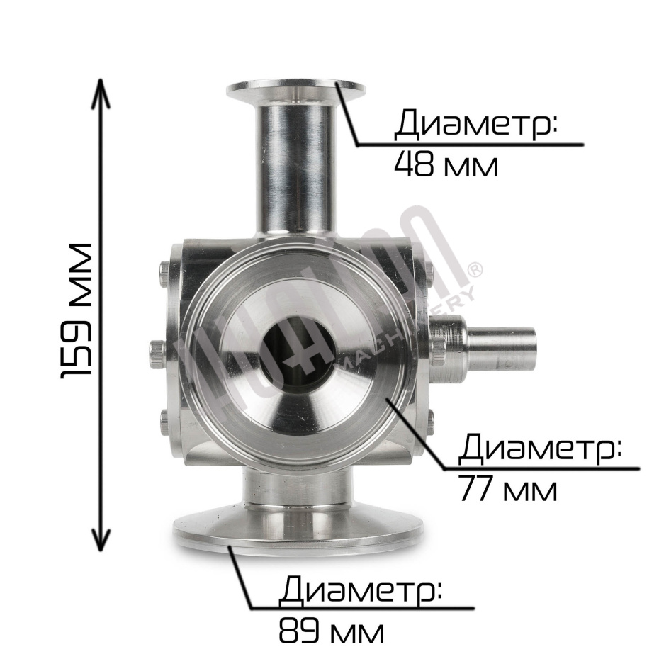 Трехходовой клапан  в сборе для PPF-1000 Hualian - Купить с доставкой по всей России - 2