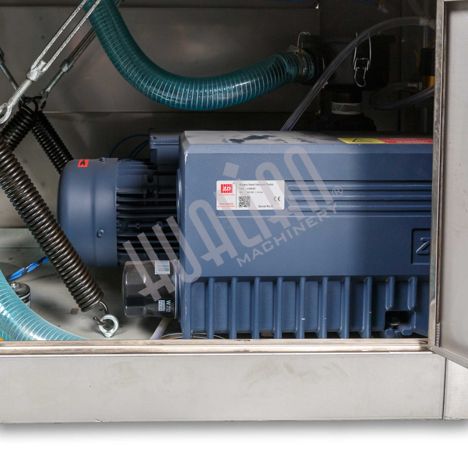 Напольная двухкамерная вакуум-упаковочная машина DZQ-700/2SB (нерж., газ) Hualian - Купить с доставкой по всей России - 17