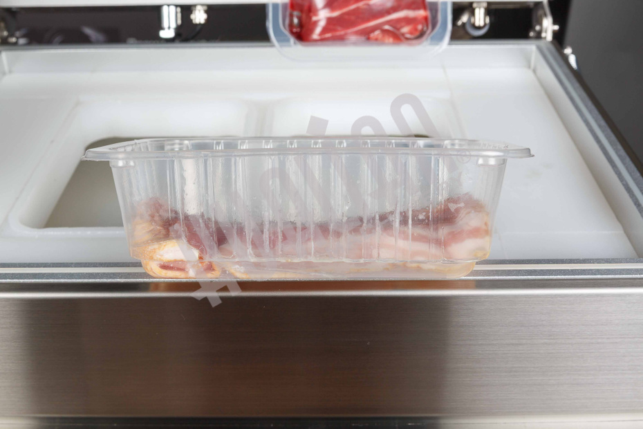 Скин-упаковочная машина HLV-300VST NEW на два лотка (глубина лотка 55 мм) Hualian - Купить с доставкой по всей России - 10